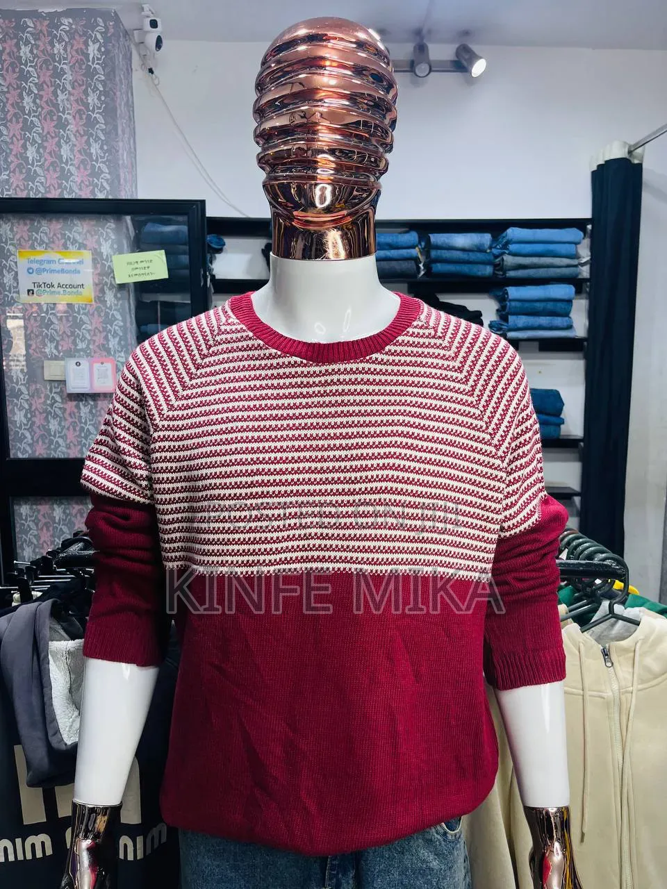 የተለያዩ የወንዶች አልባሳት(ቦንዳ)