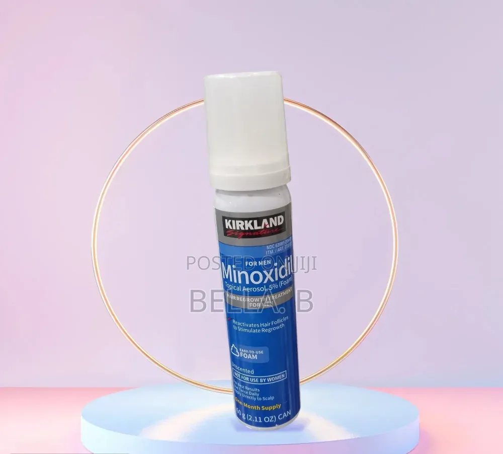 Minoxidil Foam: Give Your Scalp Extra Care.