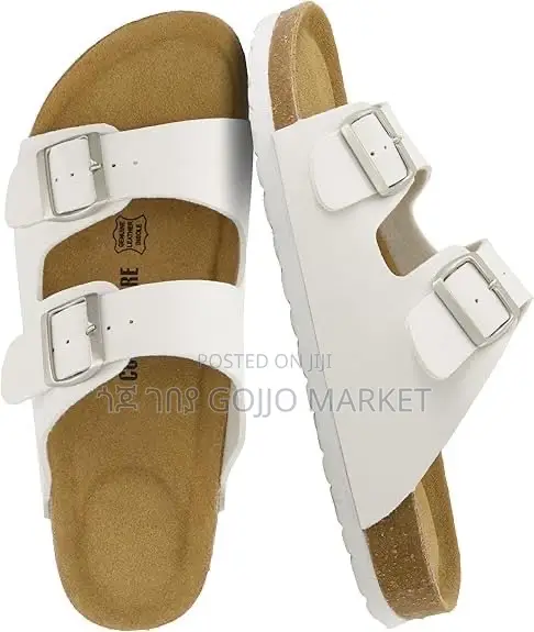 CUSHIONAIRE Lane Cork Footbed Mens Sandals,