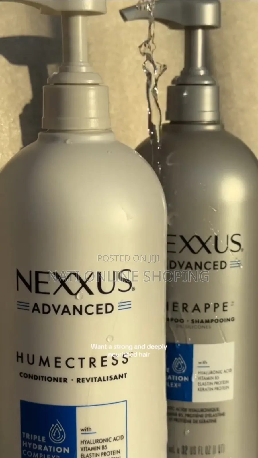 Nexxus Shampoo and Conditioner