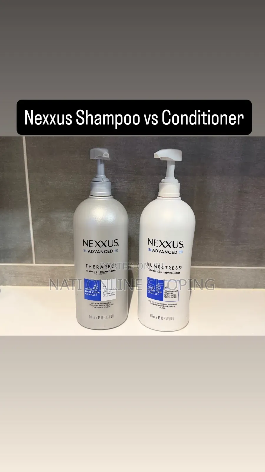 Nexxus Shampoo and Conditioner