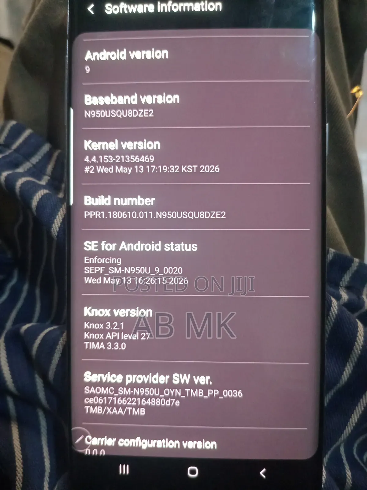 Samsung Galaxy Note 8 64 GB Gray