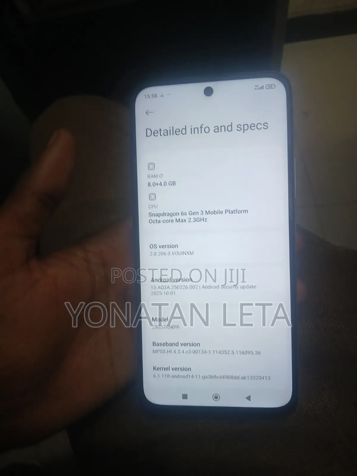 Mobile Phone 256 GB White