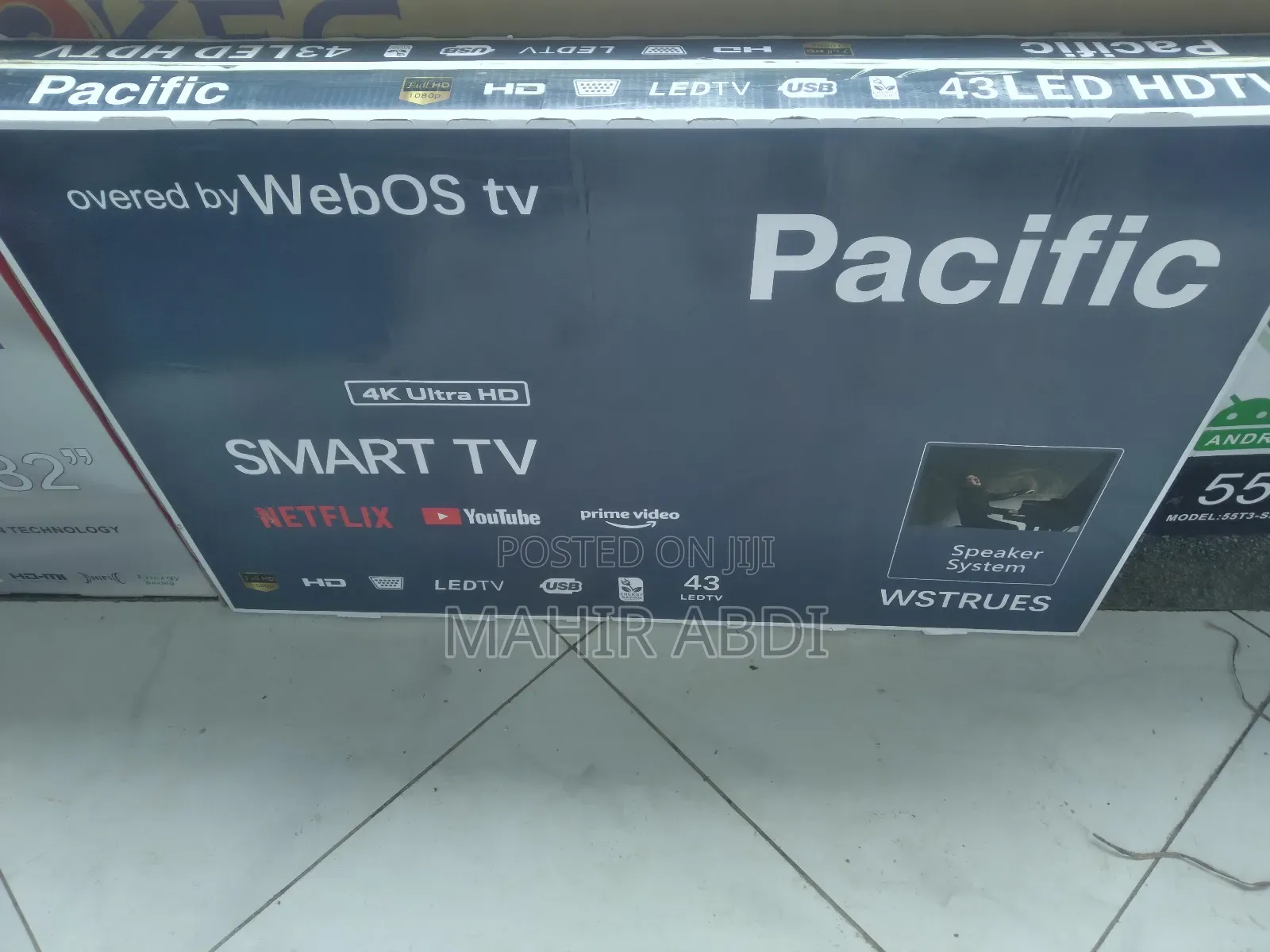 Pacific 43 Inch SMART TV