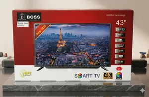 BOSS 43-Inch SMART TV – 43SR1J 43-Inch UHD Display Sharp Vi