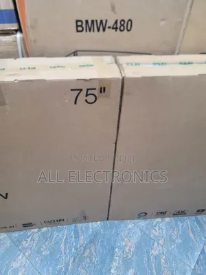 75''inch Double Glass Television
