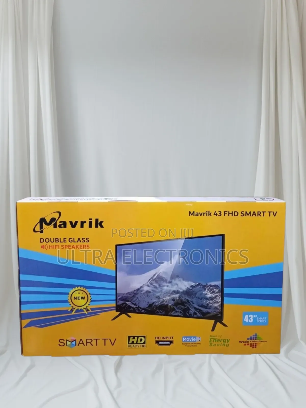 Mavrik 43-Inch Smart Android TV – New Arrival 2026 
 Smart Android