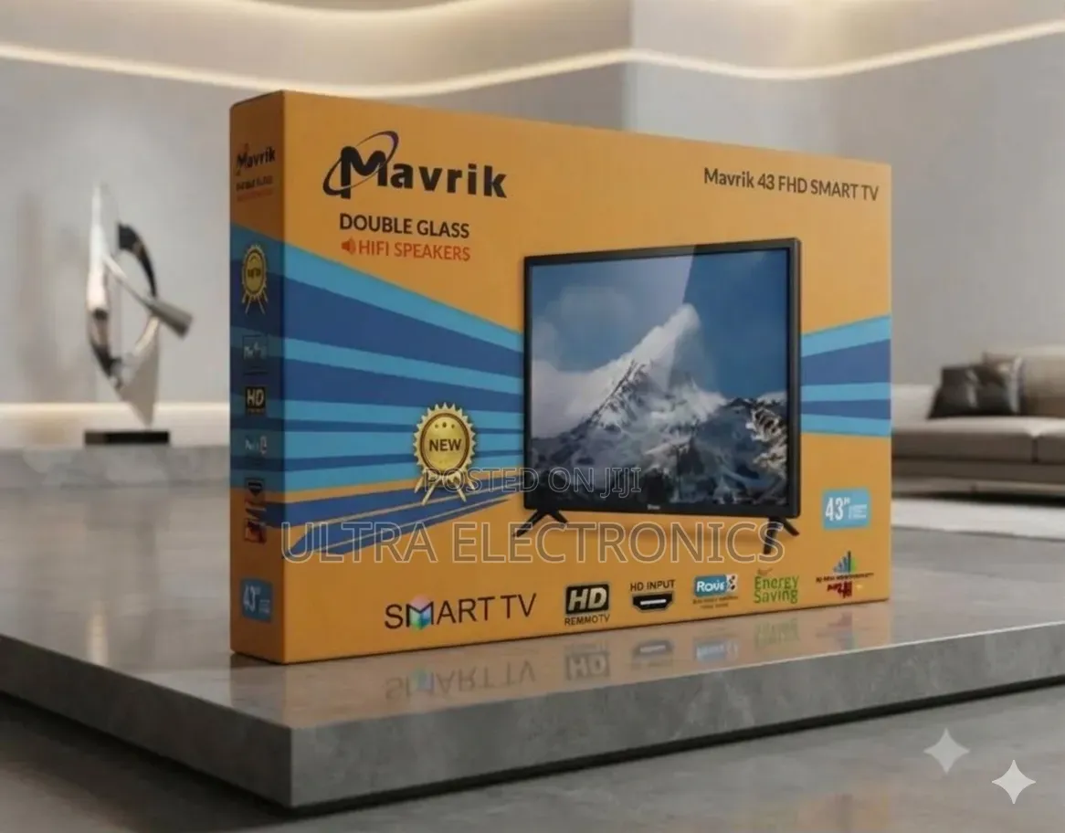 Mavrik 43” Smart Android TV – New Arrival 2026 Smart Android TV