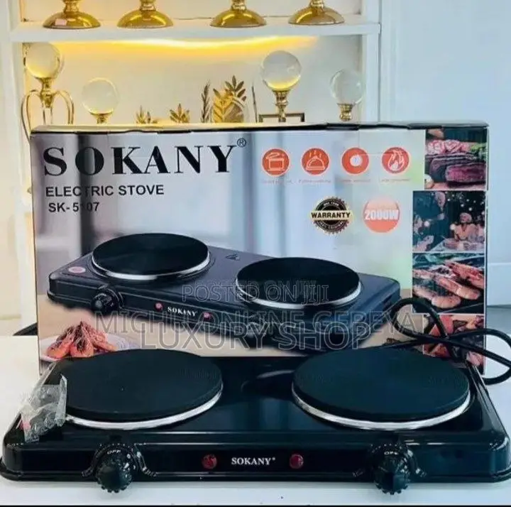 ኦርጅናልና አስተማማኝ እቃ ገብቷል Sokany High Quality Electric Stove