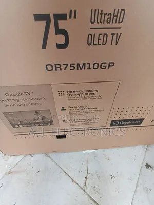 75'inch Orbit Qled Google TV