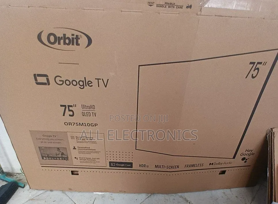 75'inch Orbit Qled Google TV