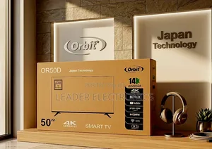 Orbit 50-Inch Smart Android Double Glass TV – Japan Technology
