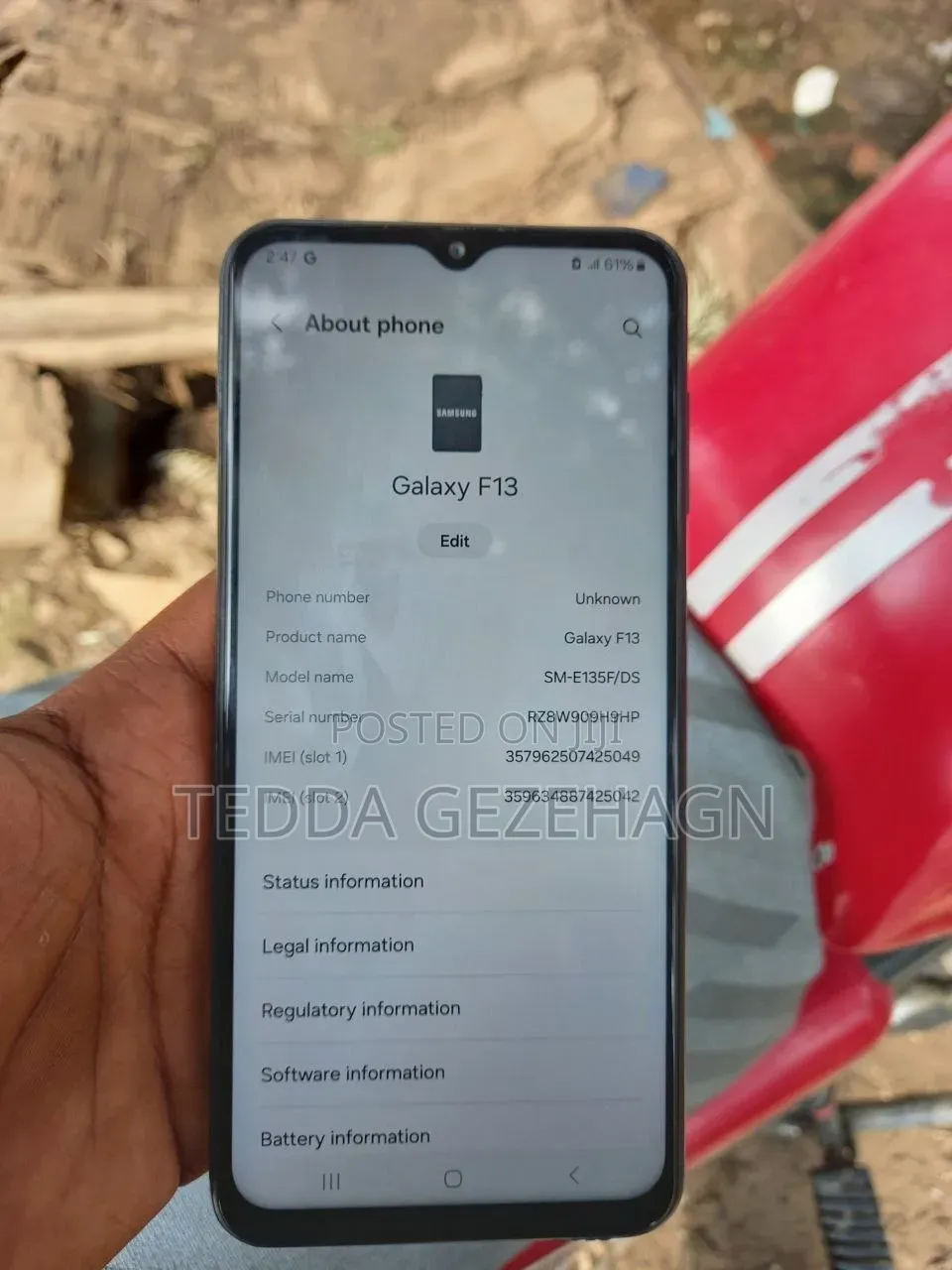 Samsung Galaxy F13 64 GB Black