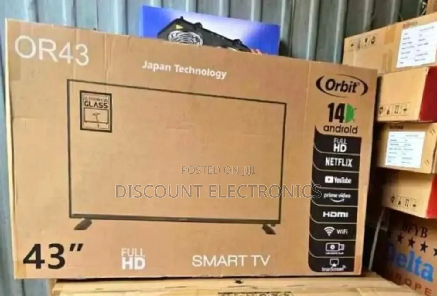 Orbit 43" Full HD Smart TV (Model: OR43)