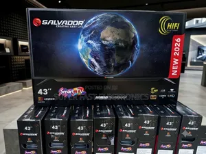 Salvador 43 Inch TV Smart TV – UHD, WiFi, HDMI USB | New 2026
