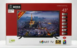 BSS 43 Inch TV Smart Ultra HD TV – UHD, WiFi, USB HDMI New 2026