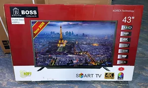 BOSS TV 43 Inch Smart Ultra HD TV – 43SR1J