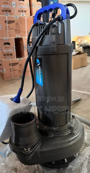 Dewatering Water Pump Highlander Italy Prodact የቆሻሻ ውሀ ሰመርሰብል ፓምፕ