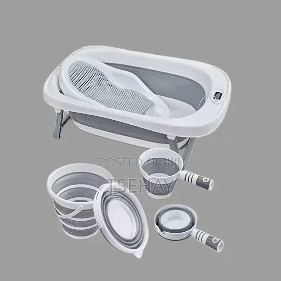 6-in-1 Premium Baby Bath Tub Set 
6-በ-1 የልጆች ማጠቢያ
