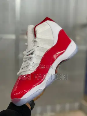 Air Jordan 11 RED X White Retro Quality Ankles