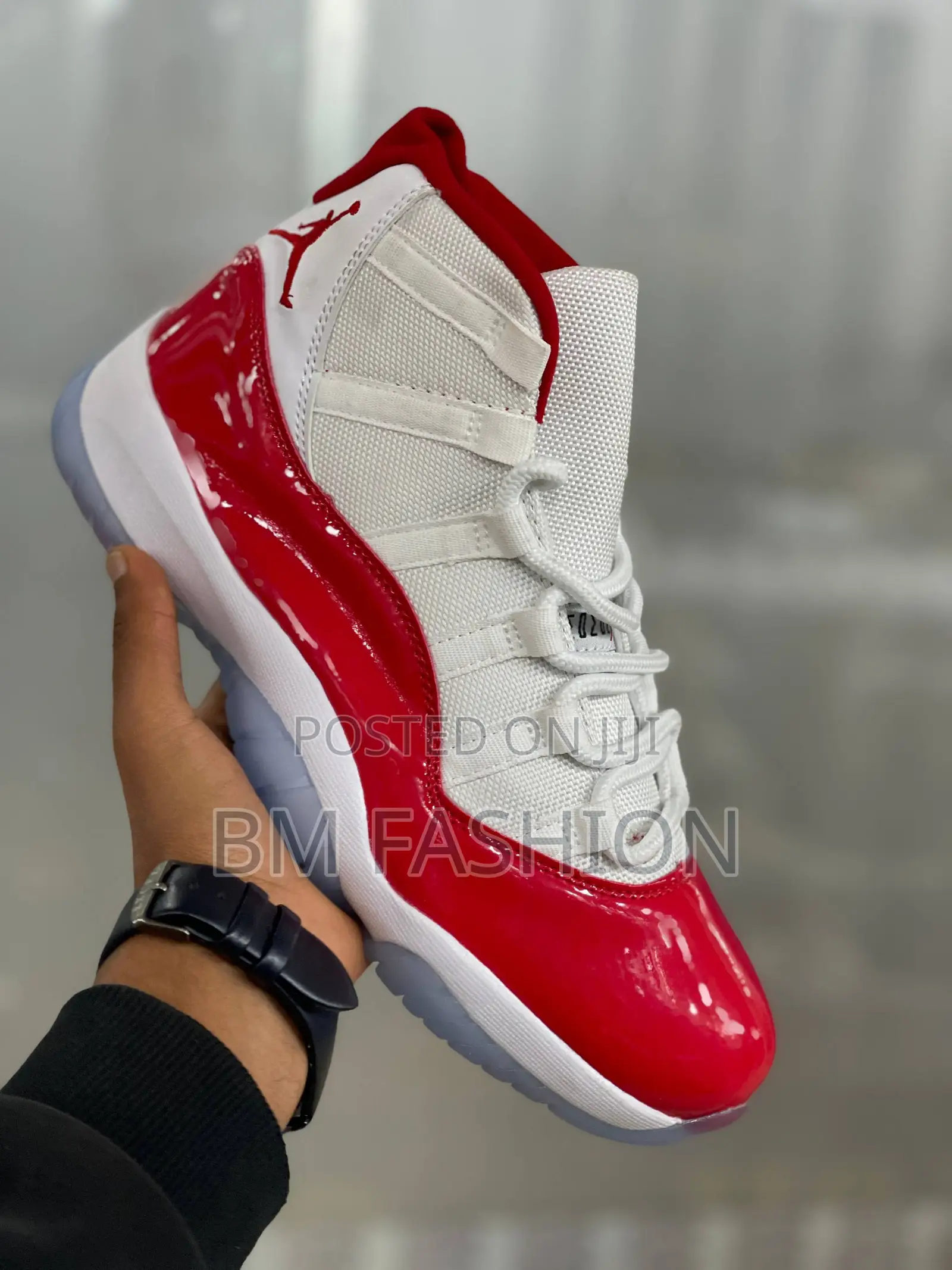 Air Jordan 11 RED X White Retro Quality Ankles