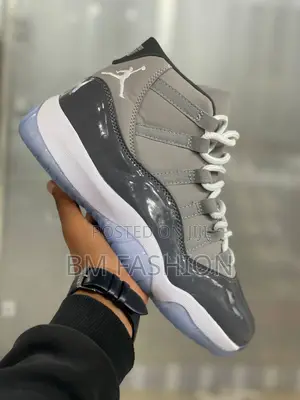 Air Jordan 11 Retro Gray Half Boots Quality Sneakers