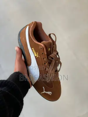 Puma Og Speedcat Brown X White X Black Womens Casual Flats