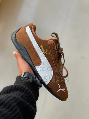 Puma Og Speedcat Brown X White X Black Womens Casual Flats