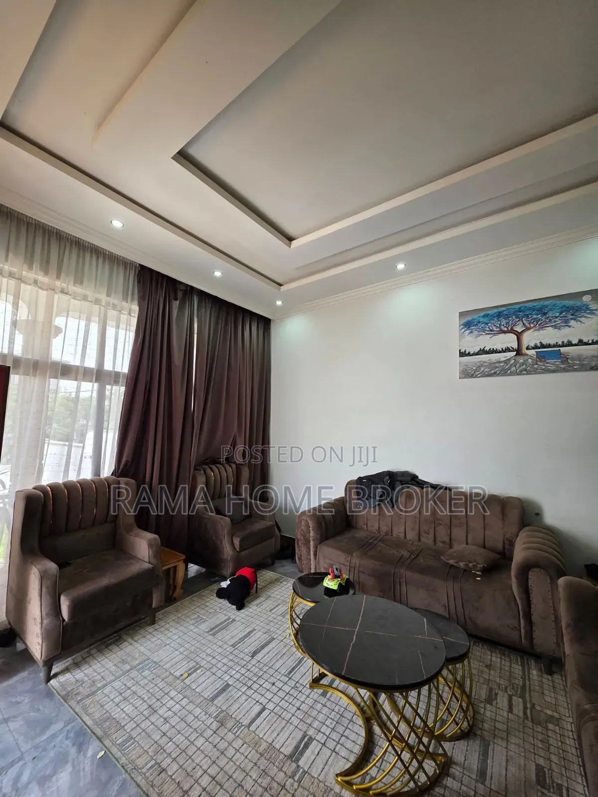 Furnished 6bdrm Villa in መሀል ሰሚት የሚገኝ, Bole for sale