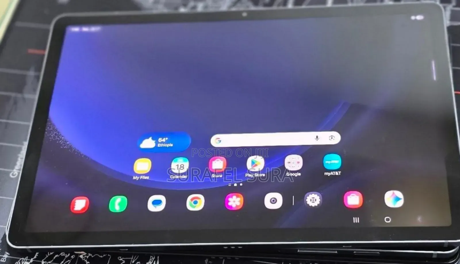 New Samsung Galaxy Tab S9 FE 128 GB Black