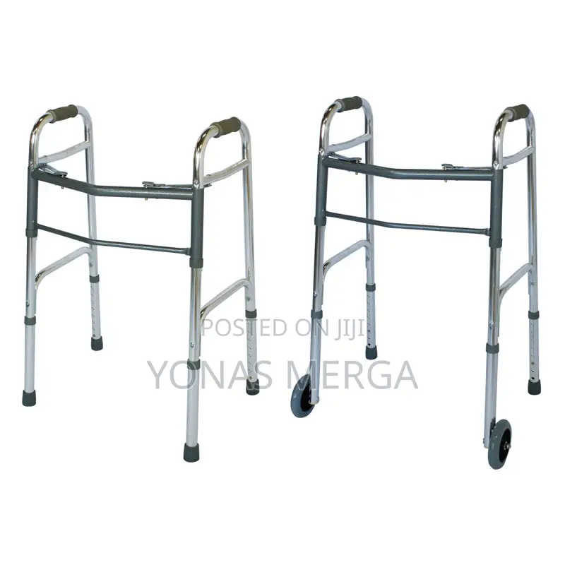 Walker啟來True Comfort Folding Walker With 2 Wheels