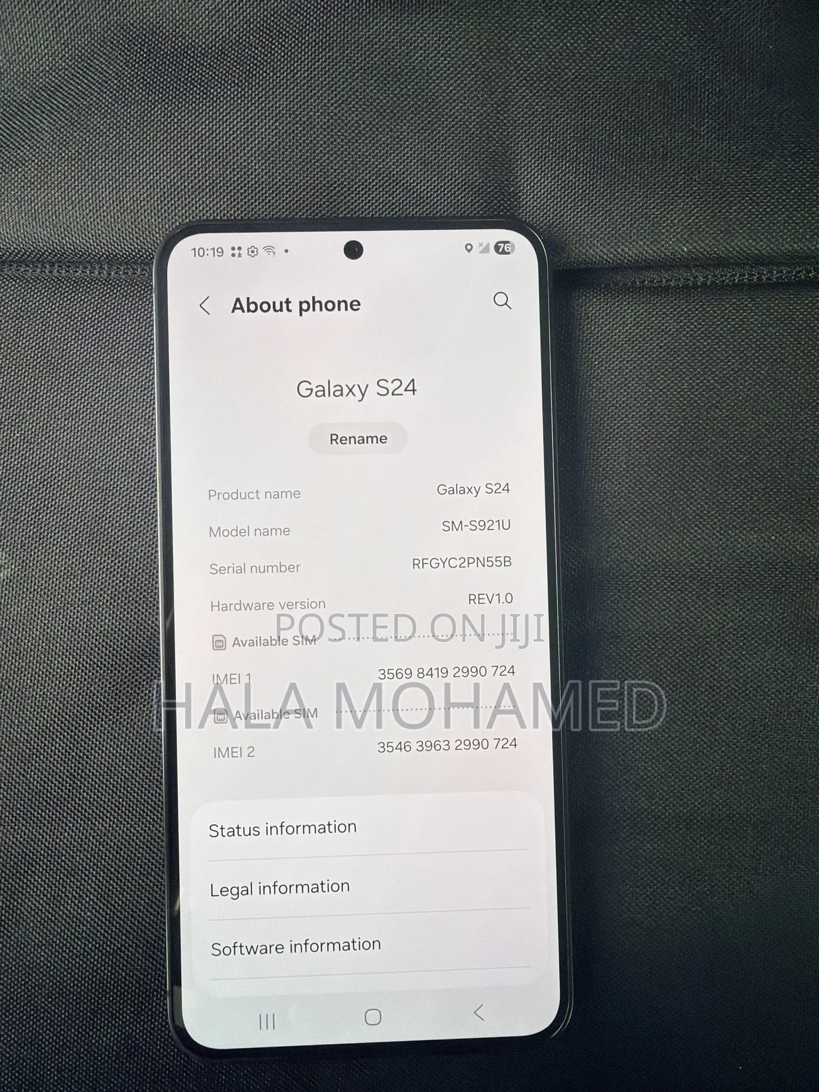 New Samsung Galaxy S23 128 GB Black