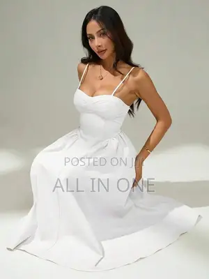 White Cotton Dress
