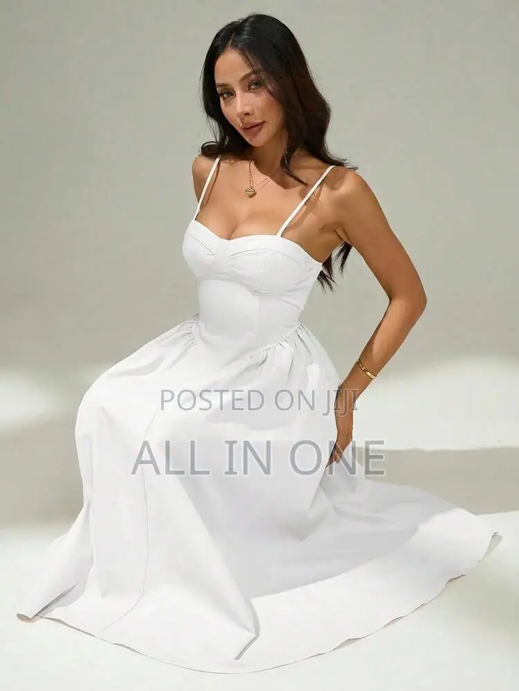 White Cotton Dress