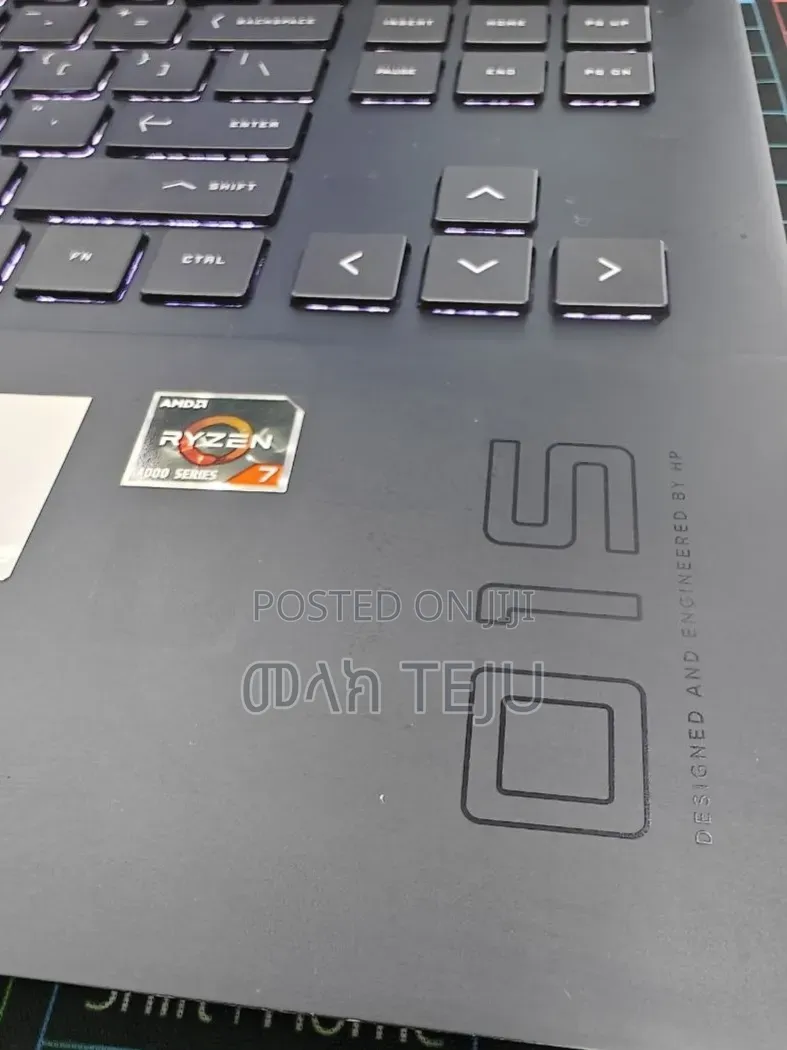 New Laptop HP Omen 15 16GB AMD Ryzen 7 SSD 512GB