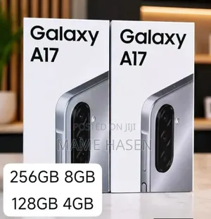 New Samsung Galaxy A17 5G 256 GB Black