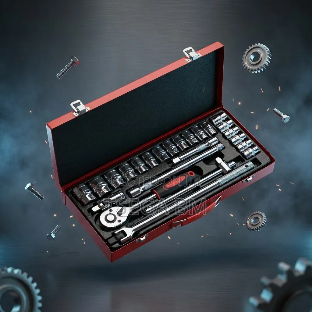 24PCS 1/2" Dr.Socket Wrench Set