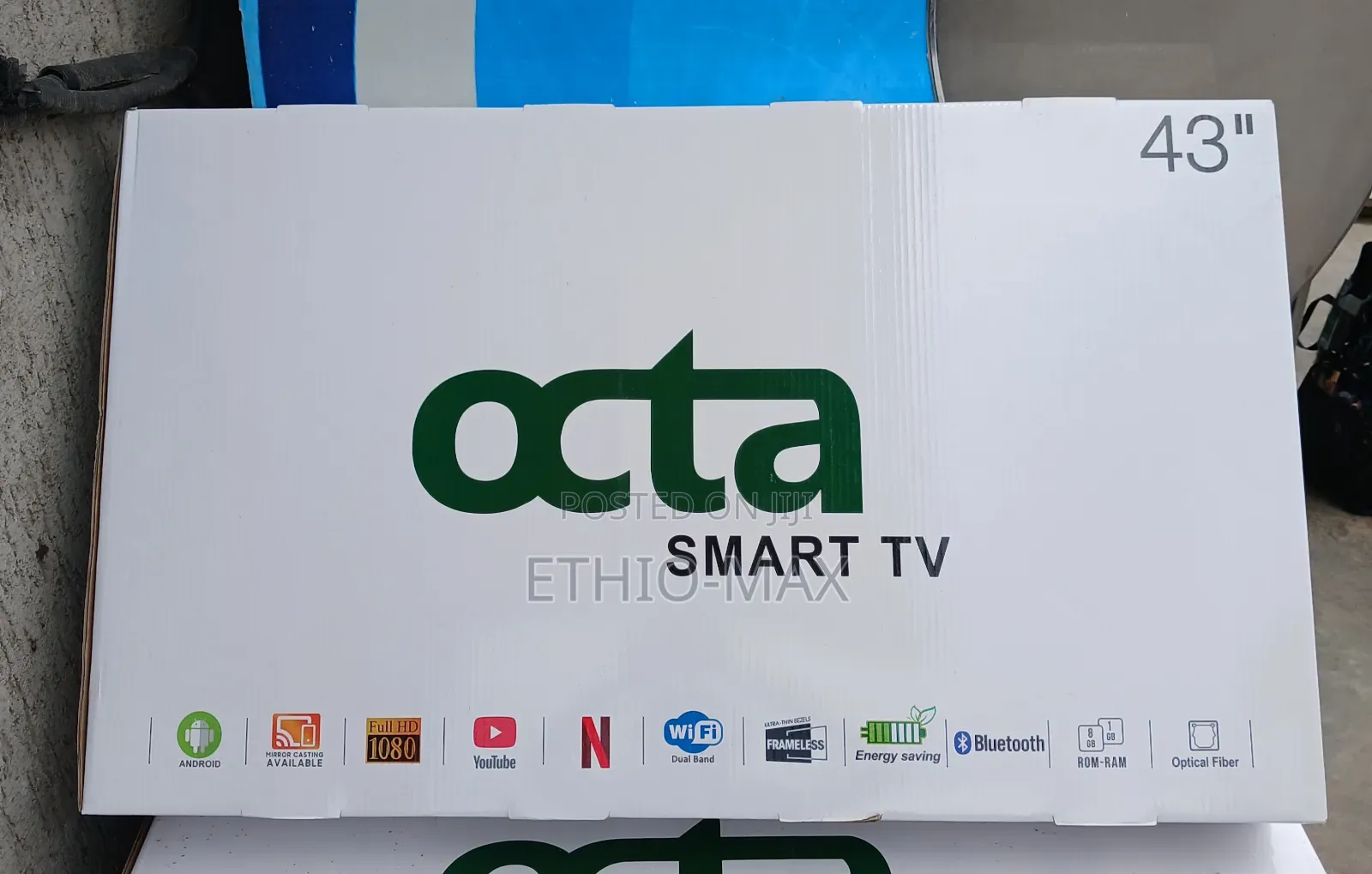 Octa TV 43" Smart Android Frameless Design New