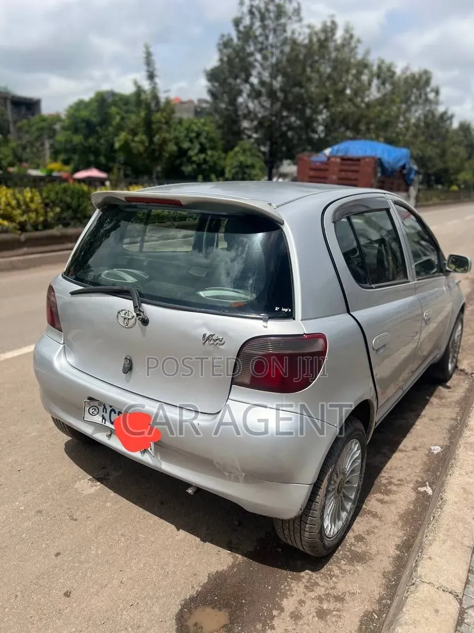 Toyota Vitz 2001 Blue