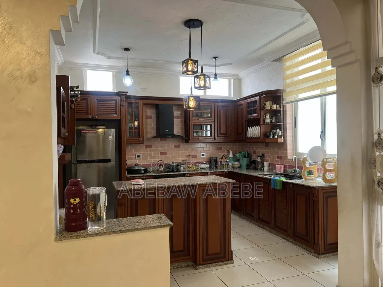 Furnished 3bdrm House in Bole for rent