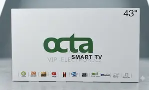 OCTA TV 43 Inch Smart TV. Features Include Full HD 1080P Resolution
