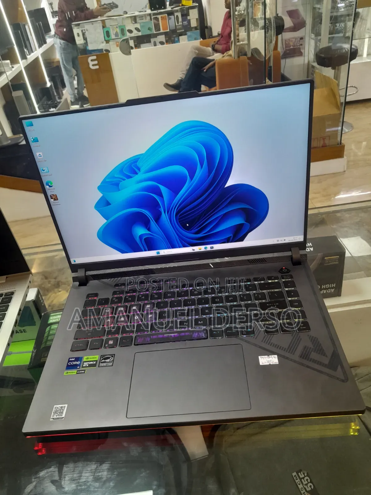 New Laptop Asus ROG Strix G15 16GB Intel Core i9 SSD 1T