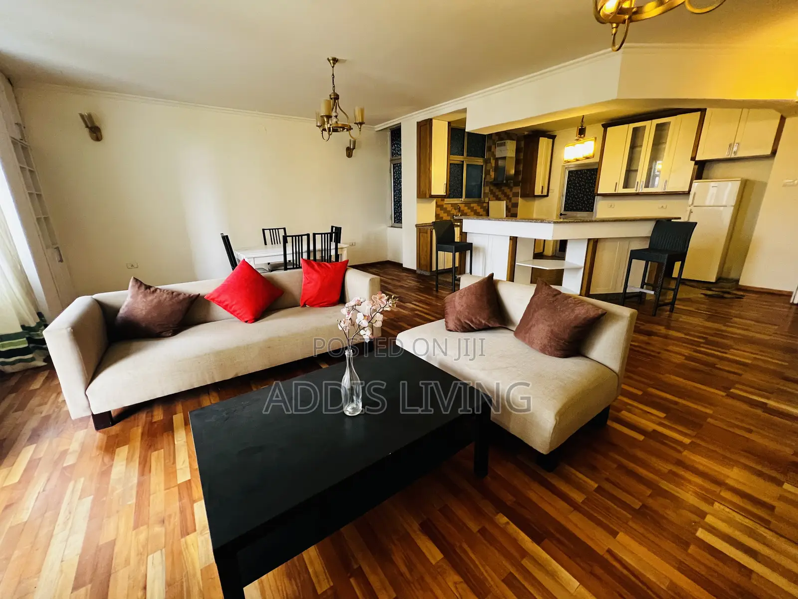 Furnished 2bdrm Apartment in Bole for rent