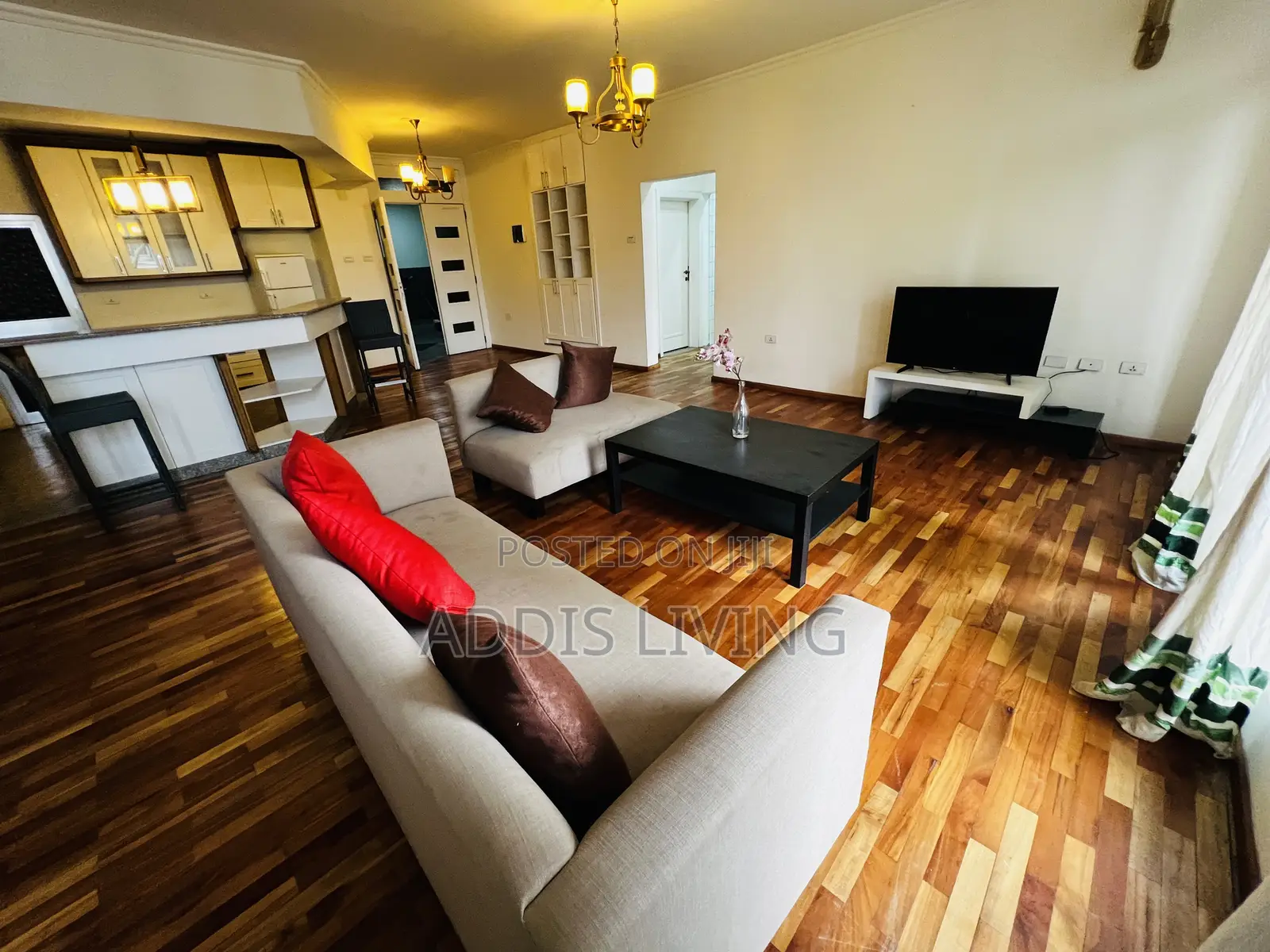 Furnished 2bdrm Apartment in Bole for rent