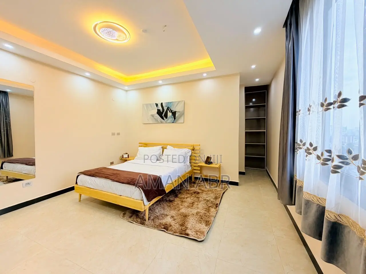 Furnished 3bdrm Apartment in Bole for rent