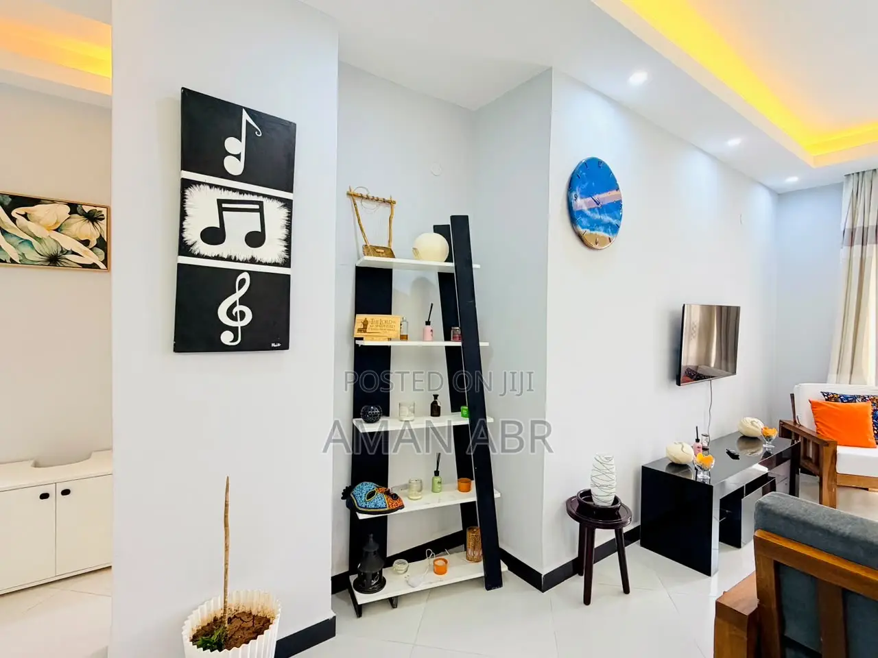Furnished 3bdrm Apartment in Bole for rent