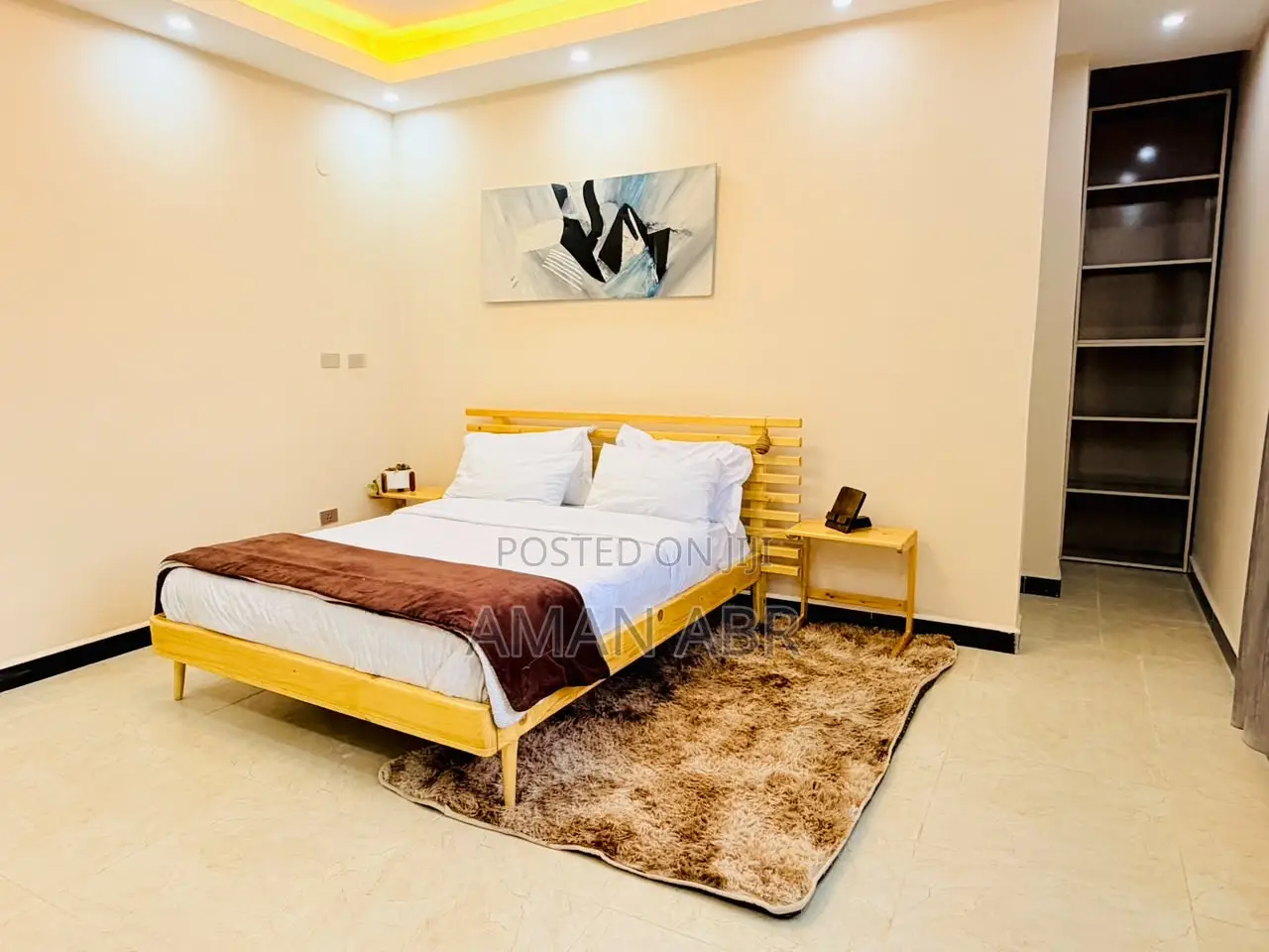 Furnished 3bdrm Apartment in Bole for rent