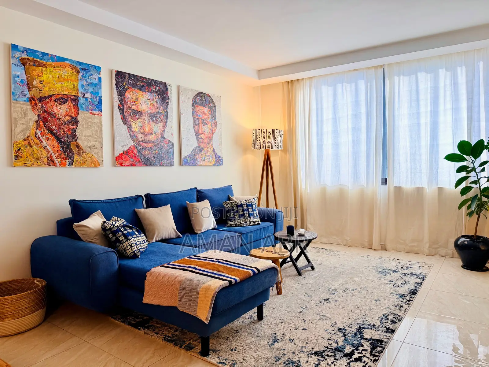 Furnished 2bdrm Apartment in Bole for rent