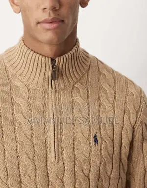 Original Ralph Lauren Old Money Style Knit Sweater ክላሲክ