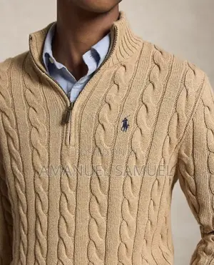 Original Ralph Lauren Old Money Style Knit Sweater ክላሲክ